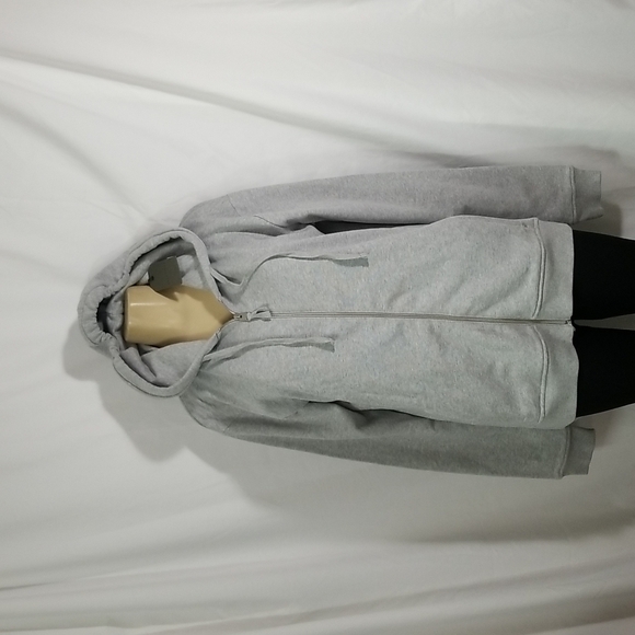 ALL SAINTS METTA HOODY IN GREY SIZE MEDIUM - Picture 1 of 8